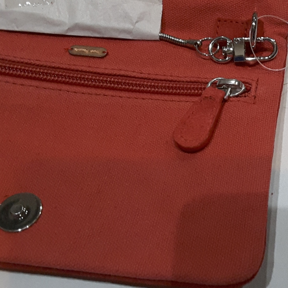 Free People Kingston Ruby Red Suede Silver Studs & Chain Strap Crossbody Bag NWT - Picture 4 of 8